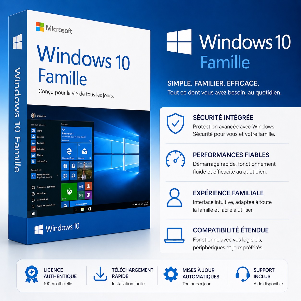 Windows 10 Famille